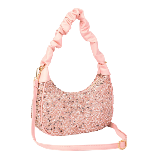 Hobo Handbag with Zip Closure